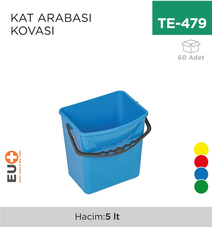 Kat Arabası Kovası 5 Lt (Kk796)