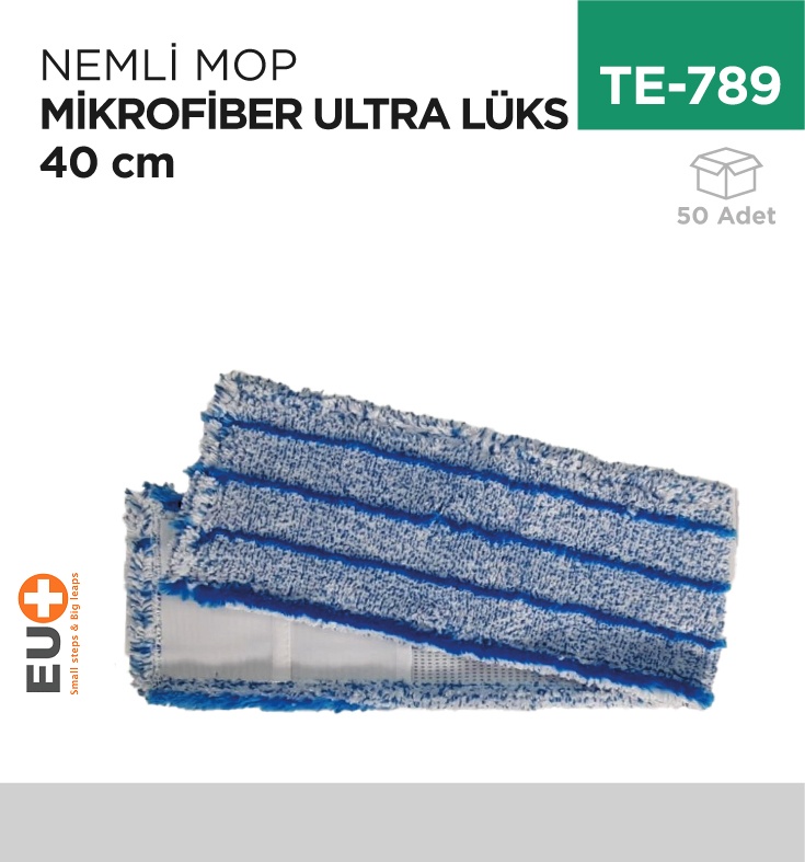 Nemli Mop Mikrofiber Ultra Lüks 40 Cm