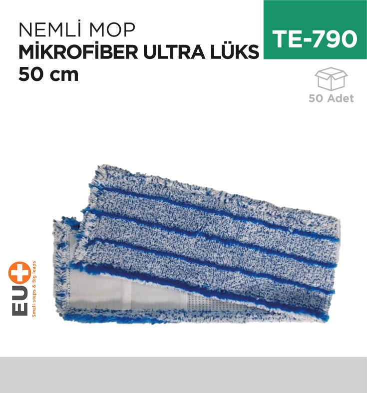 Nemli Mop Mikrofiber Ultra Lüks 50 Cm