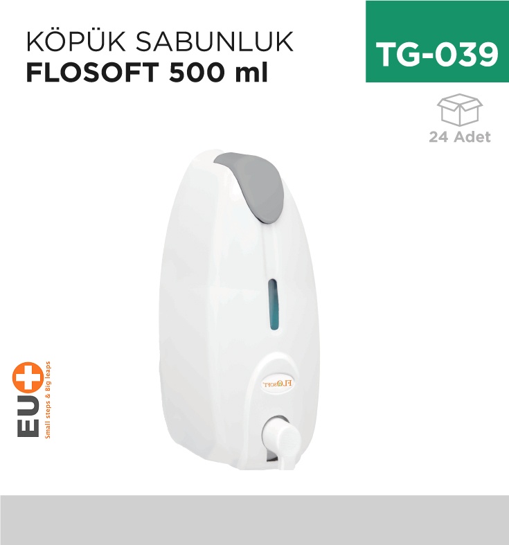 Köpük Sabunluk Flosoft 500 Ml (F 160) - Koli:24 Adet