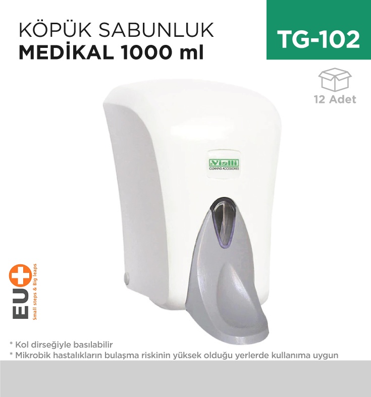 Köpük Sabunluk Medical 1000 Ml(F6M)