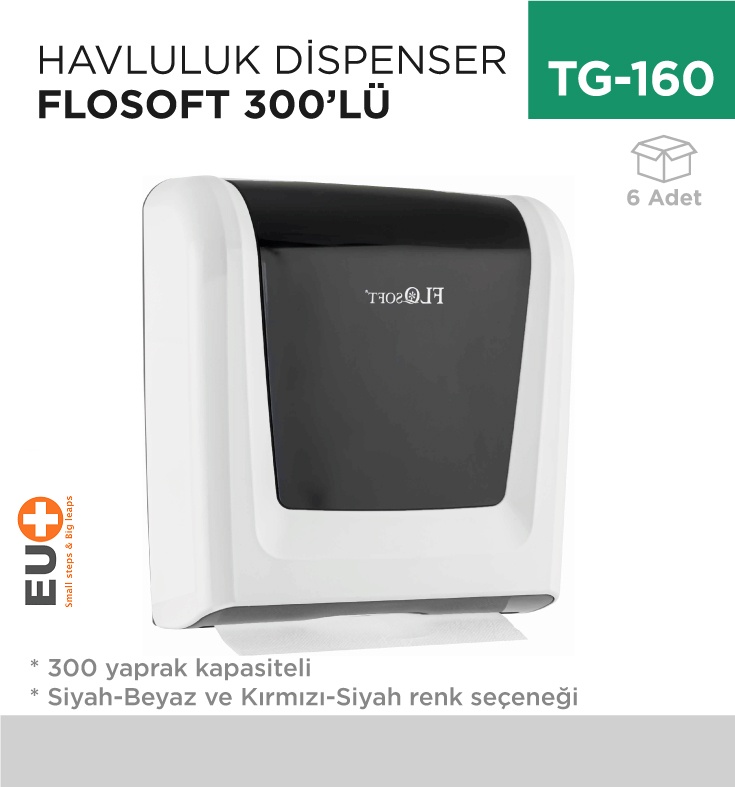 Havluluk Dispenser 300'Lü Flosoft (F114S - F114B)