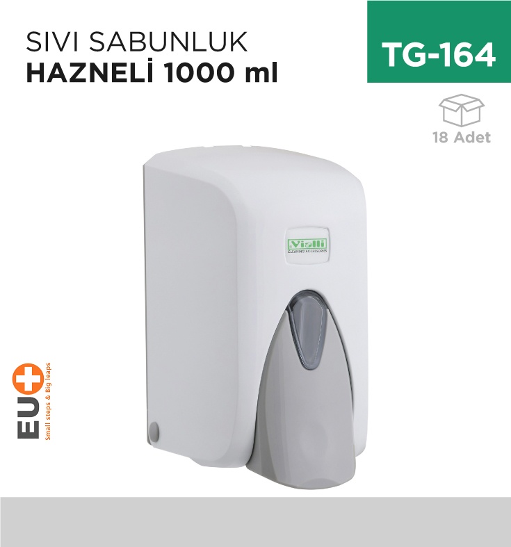 Sıvı Sabunluk Hazneli 1000 Ml (S6)