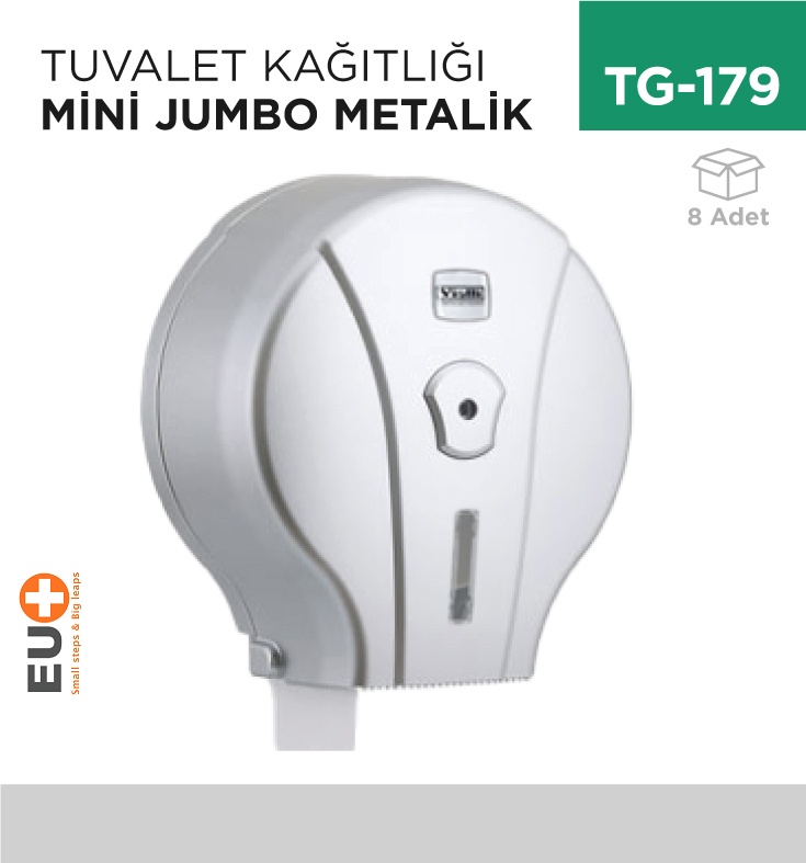 Tuvalet Kağıtlığı Mini Jumbo M.Gri (Mj1M)