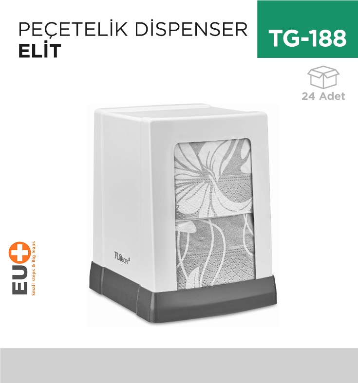 Peçetelik Dispenser Elit Flosoft (F 145) - Koli:24 Adet