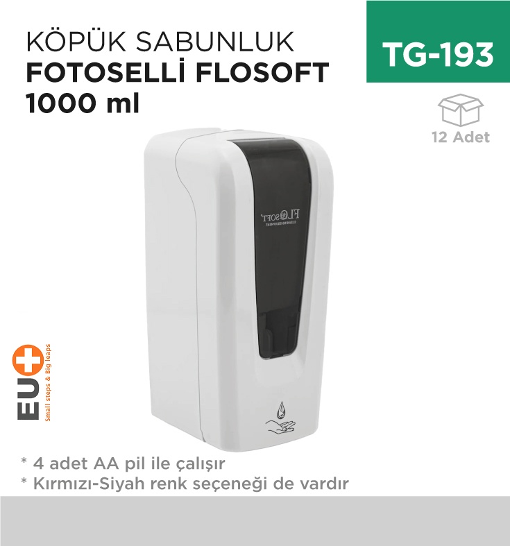 Fotoselli Köpük Sabunluk Flosoft 1000 Ml (F 046)