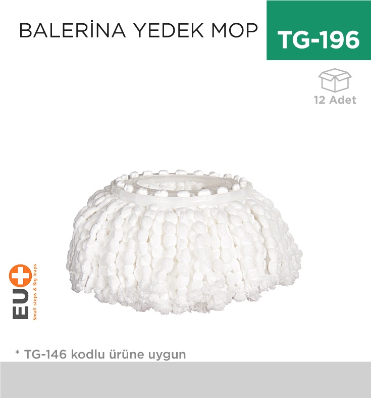 Dönerli Yedek Mop Balerina (F 173)