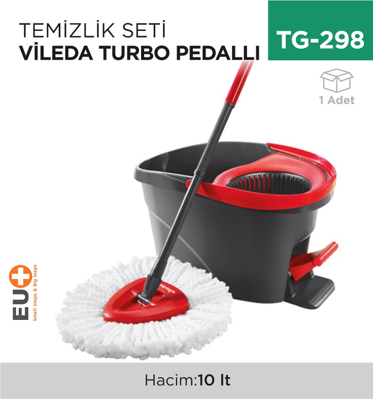 Temizlik Seti Vileda Turbo Pedallı