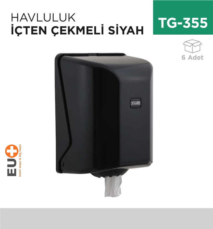 Havluluk İçten Çekmeli Siyah (Og1B)