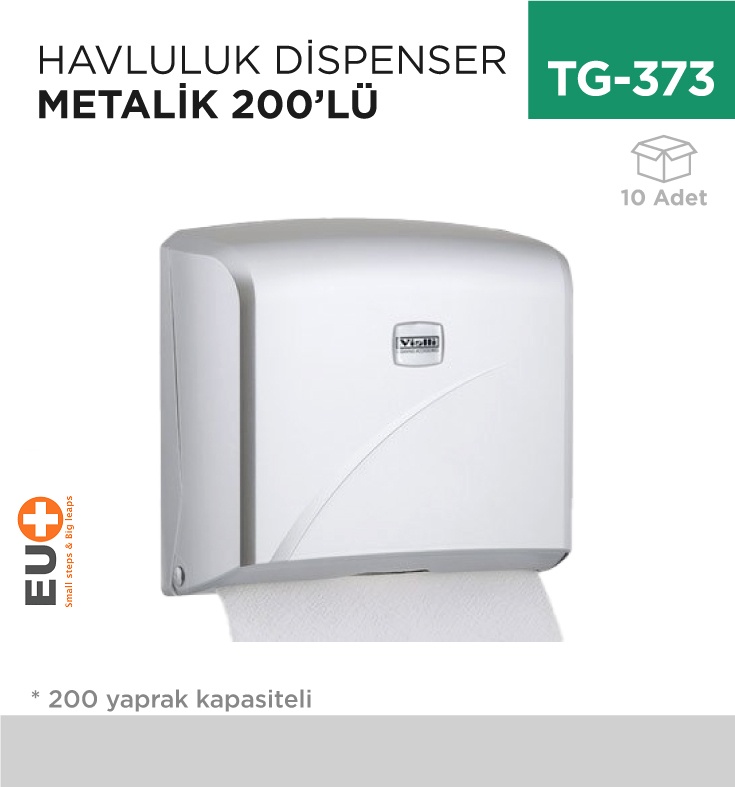 Havluluk Dispenser 200 Lü M.Gri (K2M)