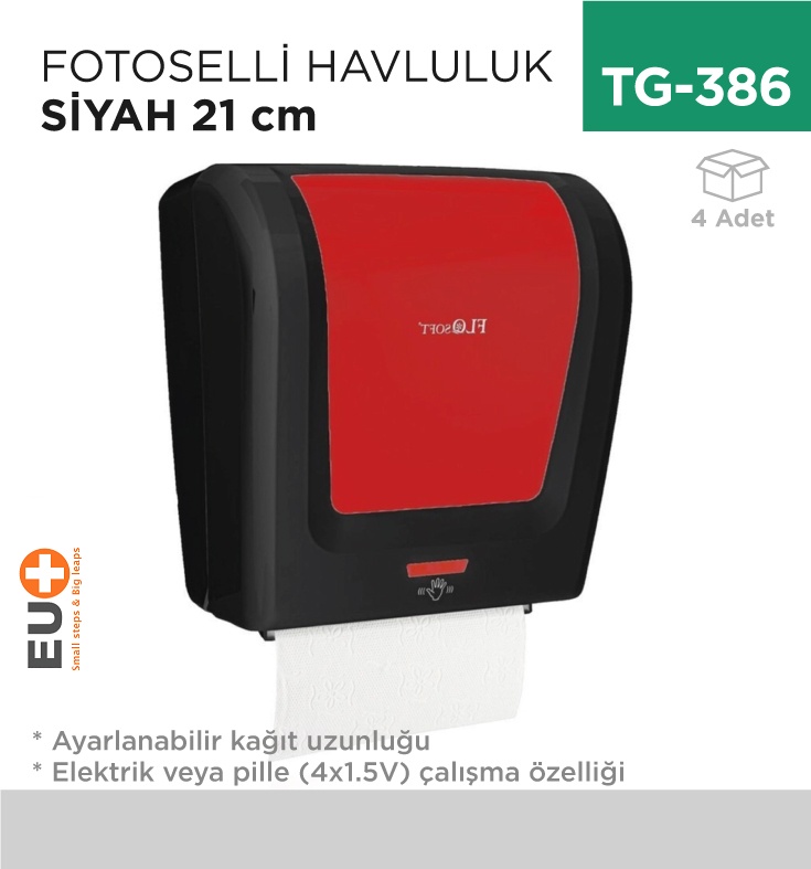 Fotoselli Havluluk Siyah 21 Cm (F 047S)