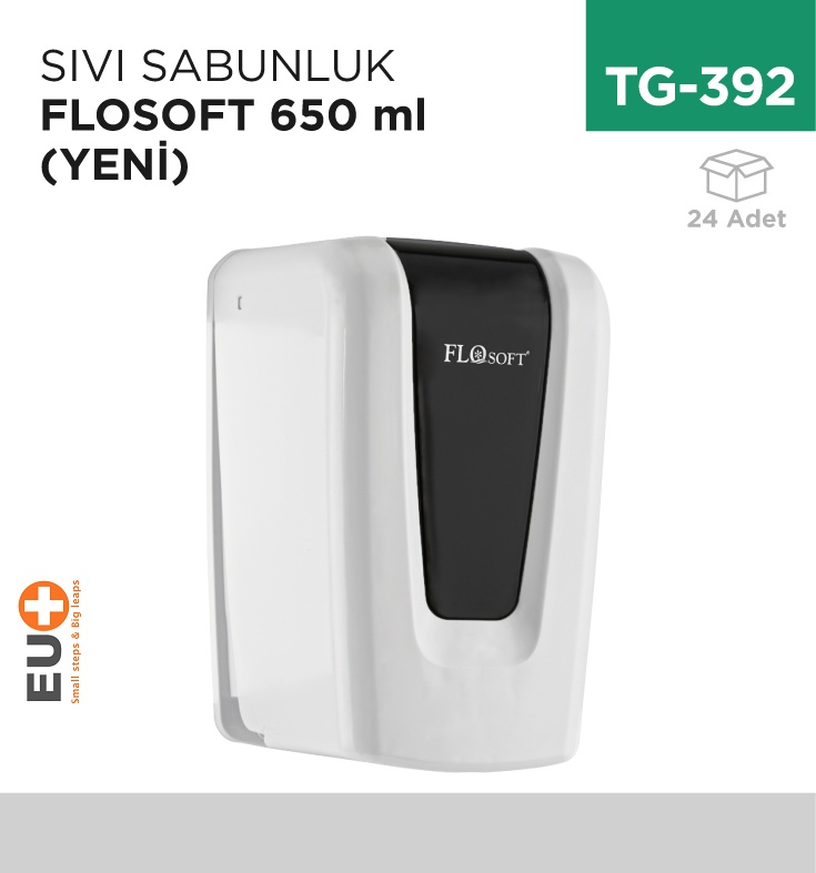 Sıvı Sabunluk Flosoft 650 Ml (Hazneli) (F089)