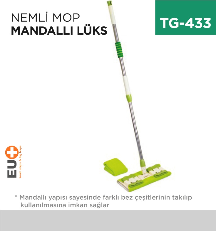 Nemli Mop Takım Lüks (Mandallı)