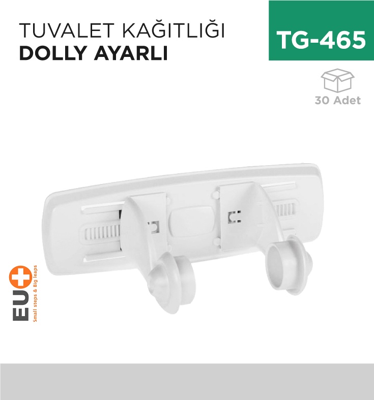 Tuvalet Kağıtlığı Dolly Ayarlı (Y-101)(Ar-348) - Koli:30 Adet