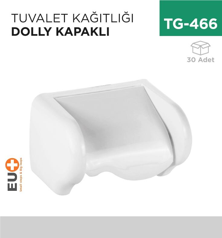 Tuvalet Kağıtlığı Dolly Kapaklı (Y-004) - Koli:30 Adet