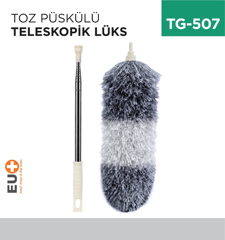 Toz Püskülü Teleskopik Lüks