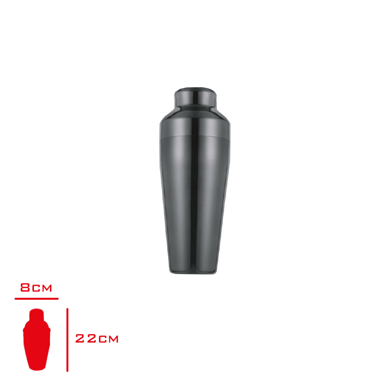 Evmoni Shaker Fransız Model Siyah 600 Cl Evm-01034 - ENDÜSTRİ