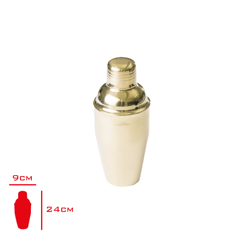 Evmoni Kokteyl Shaker Gold 720 Cl Evm-1046 - ENDÜSTRİ