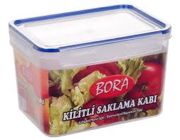 Bora Saklama Kabı Kilitli Dikdörtgen 3.05 Lt. 882 Bo-882