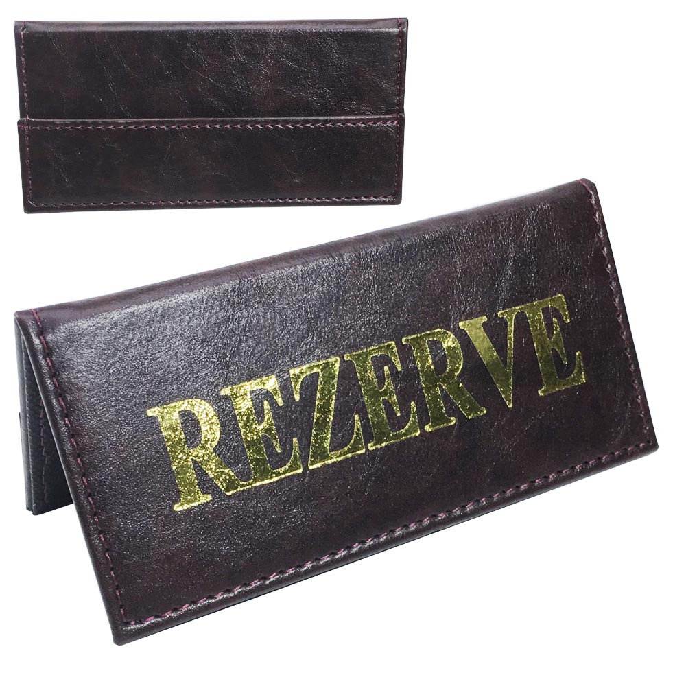 Rezerve Klasik 15*7 Cm Bordo Rez-00001 - ENDÜSTRİ