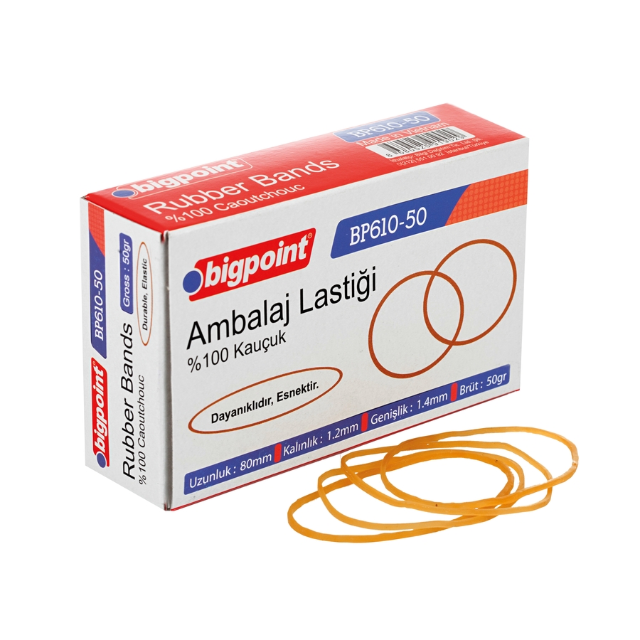 Ambalaj Lastiği 50 Gram %100 Kauçuk - guzeltedarik.com