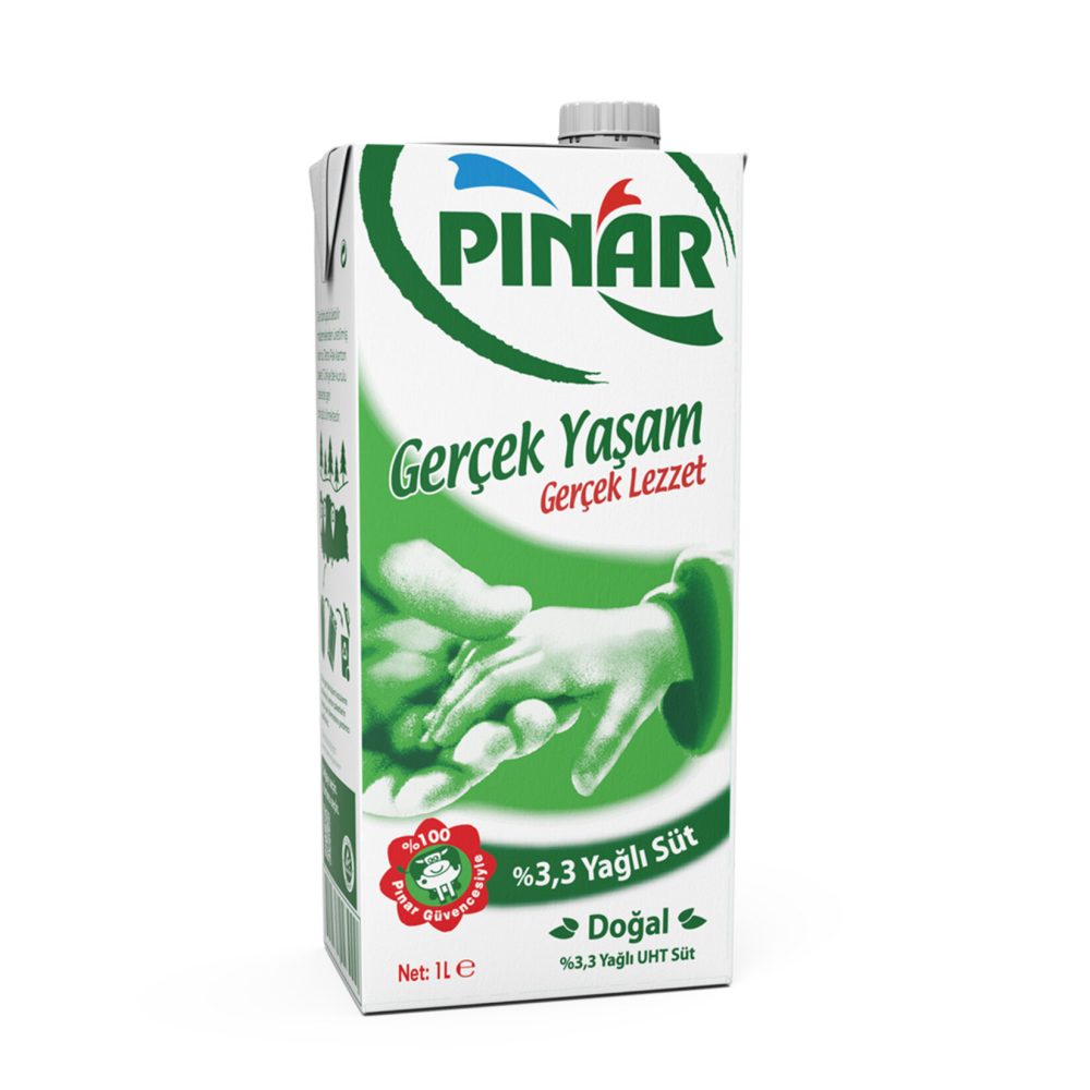 Pınar Süt 1 Lt. (Koli:12Adet) - guzeltedarik.com