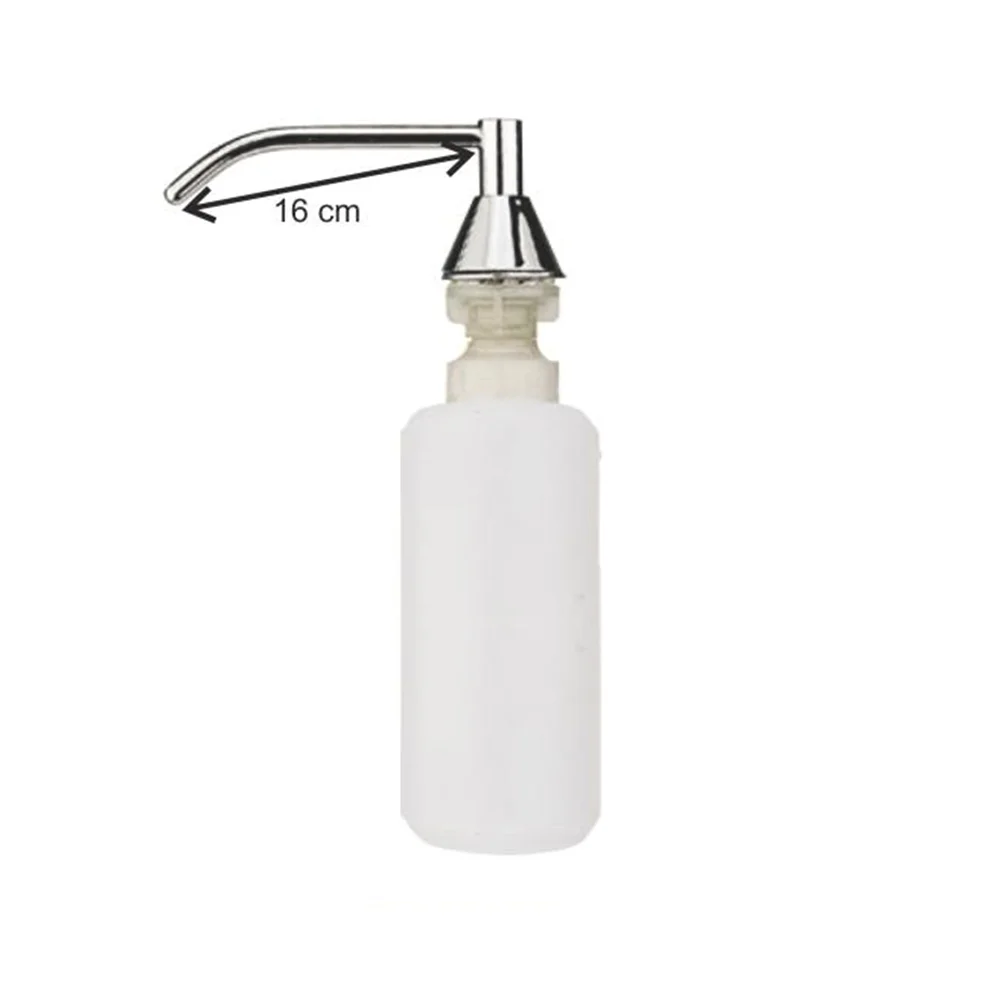 Dikey 1000 ml Pirinç Pompalı Sıvı Sabunluk 304 Kalite Bonatello [Ck8111] - guzeltedarik.com