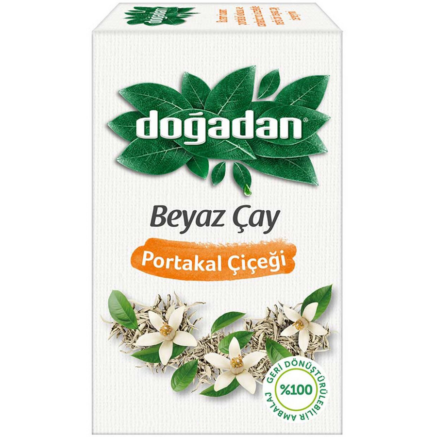 Doğadan /Lipton  Beyaz Çay Portakal 20'Li Paket