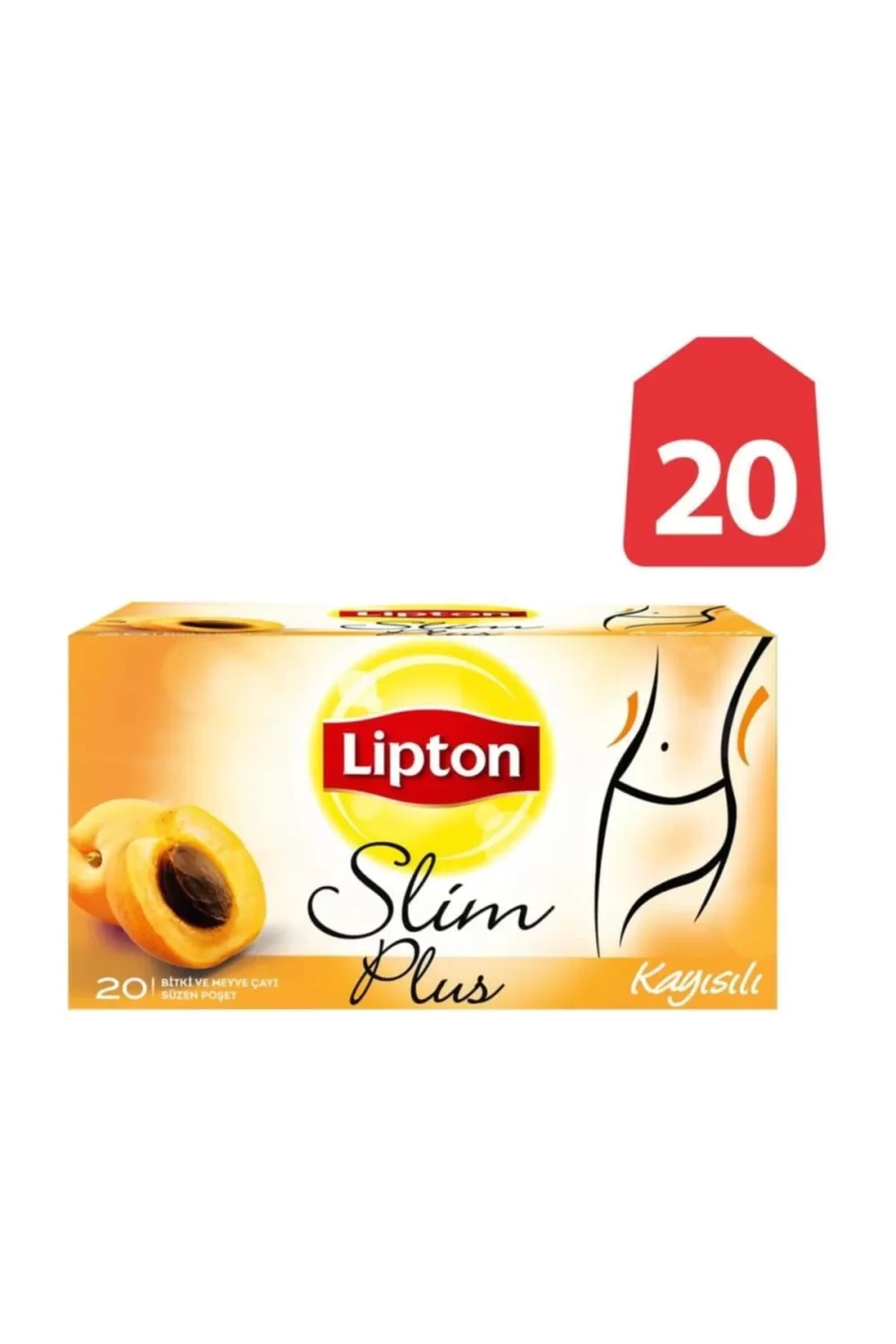 Lipton  Bitki Çayı Kayısılı 20'Li Paket