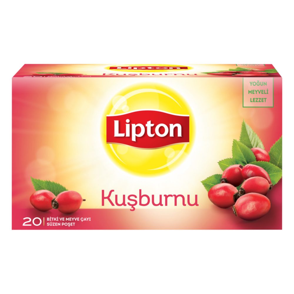 Lipton  Bitki Çayı Kuşburnu 20'Li Paket - guzeltedarik.com