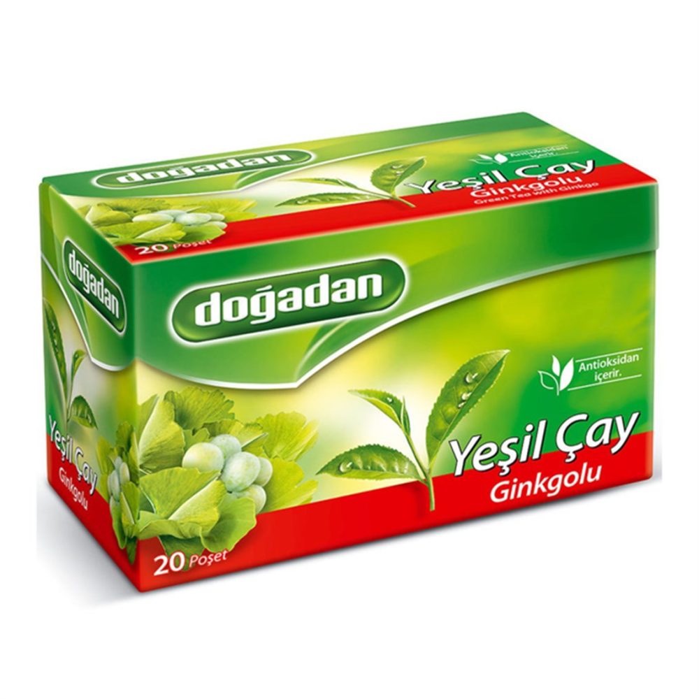 Lipton Ginkgolu Yeşil Çay 20'Li Paket