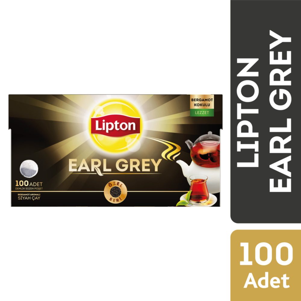 Lipton Earl Grey Demlik Çay 100'Lü Paket - guzeltedarik.com