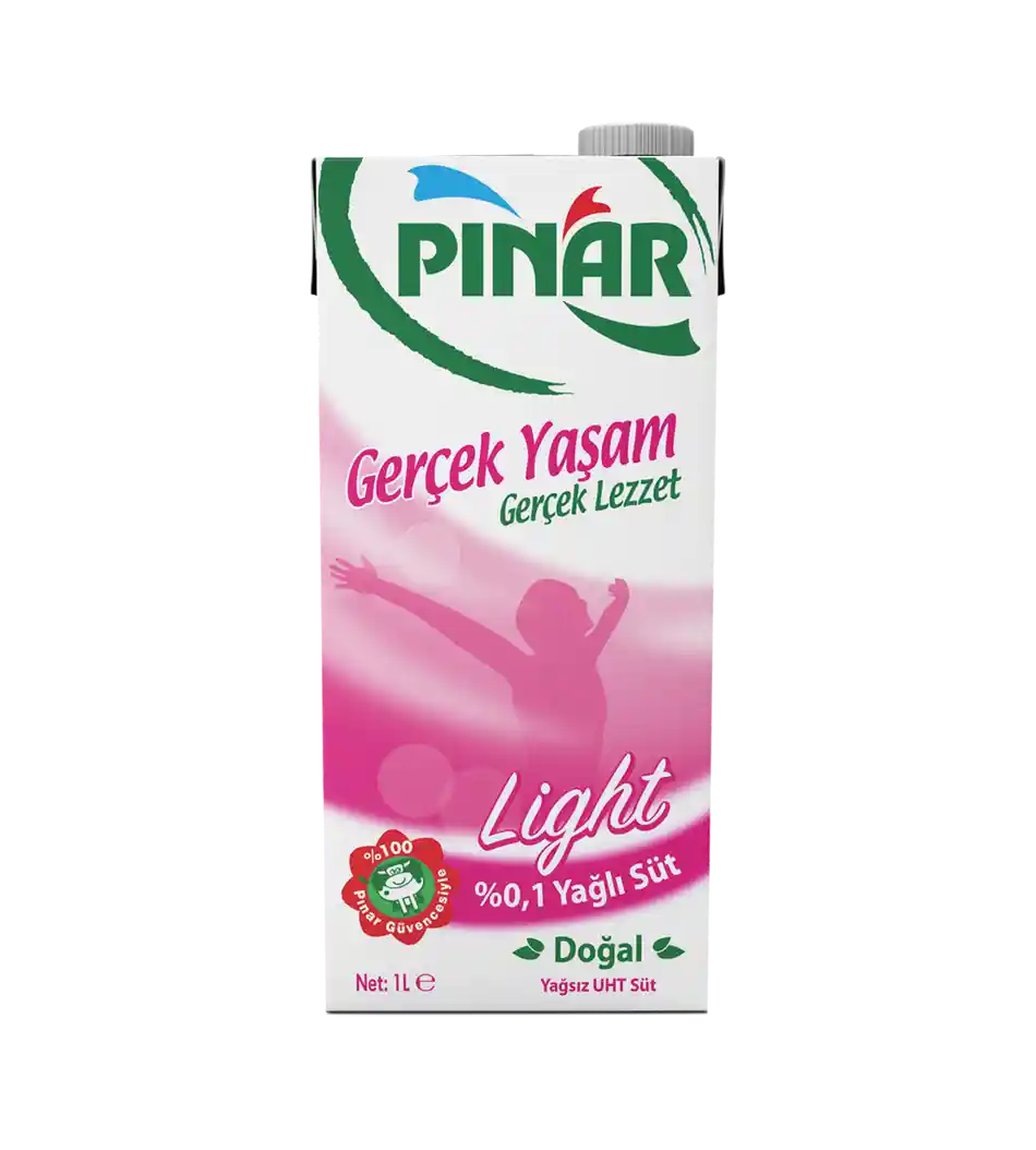 Pınar Süt Ekstra Light 0.1 Yağlı 12 Li 500 ml