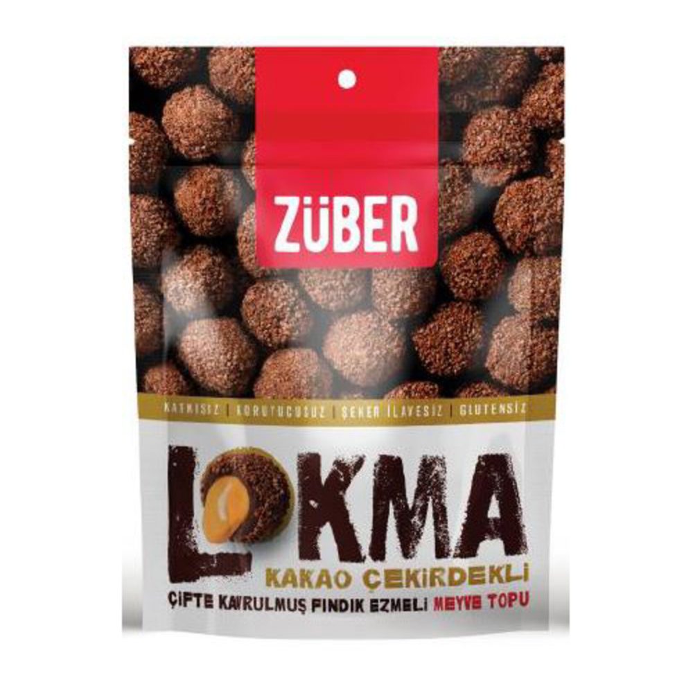 Züber Lokma Antep Fıstığı Kaplı Meyve Topu 96 Gr - guzeltedarik.com