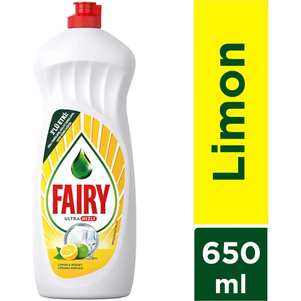 Fairy Sıvı Bulaşık Deterjanı 650ml