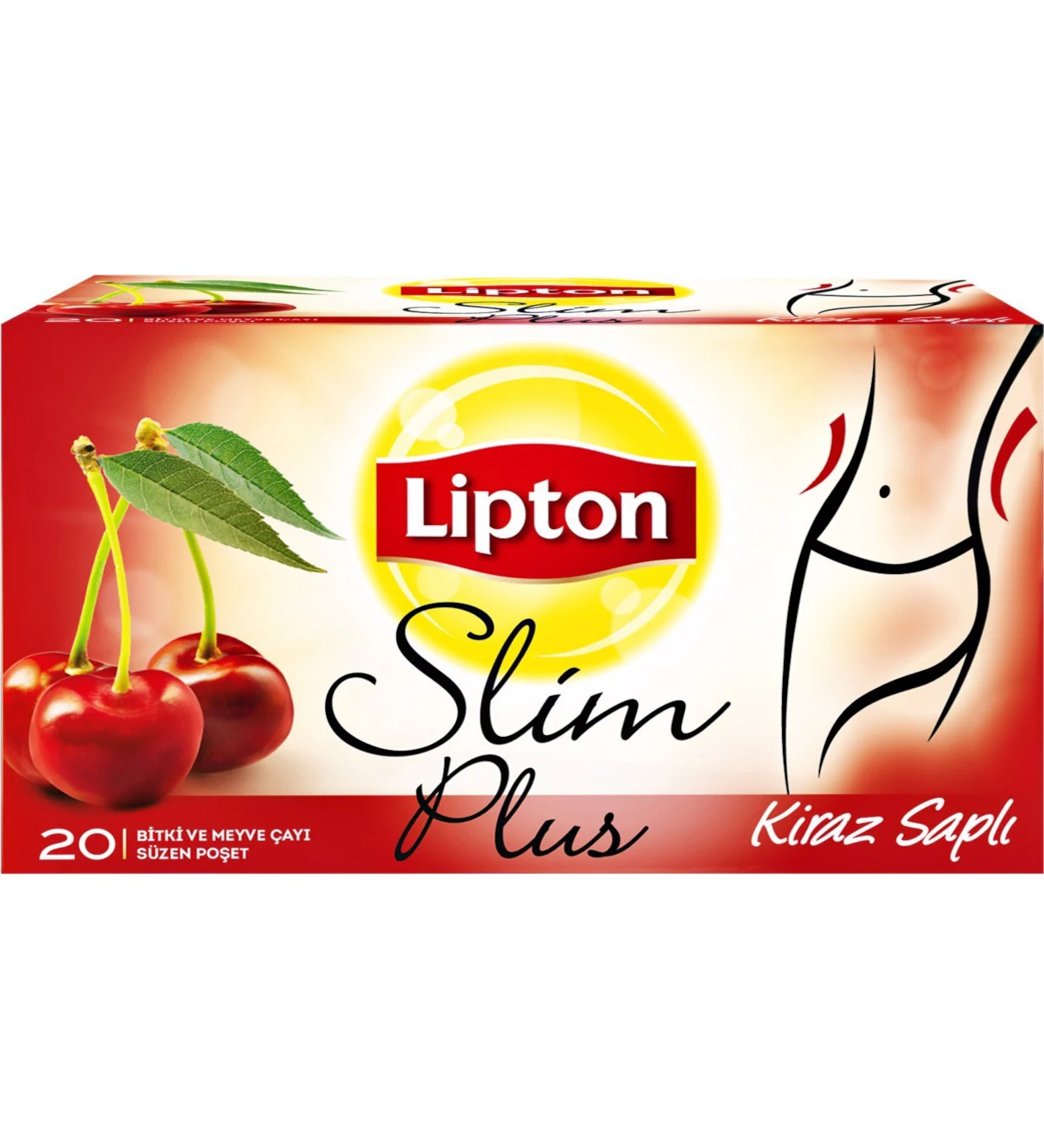 Lipton Form Kiraz Sapı 20'Li Paket